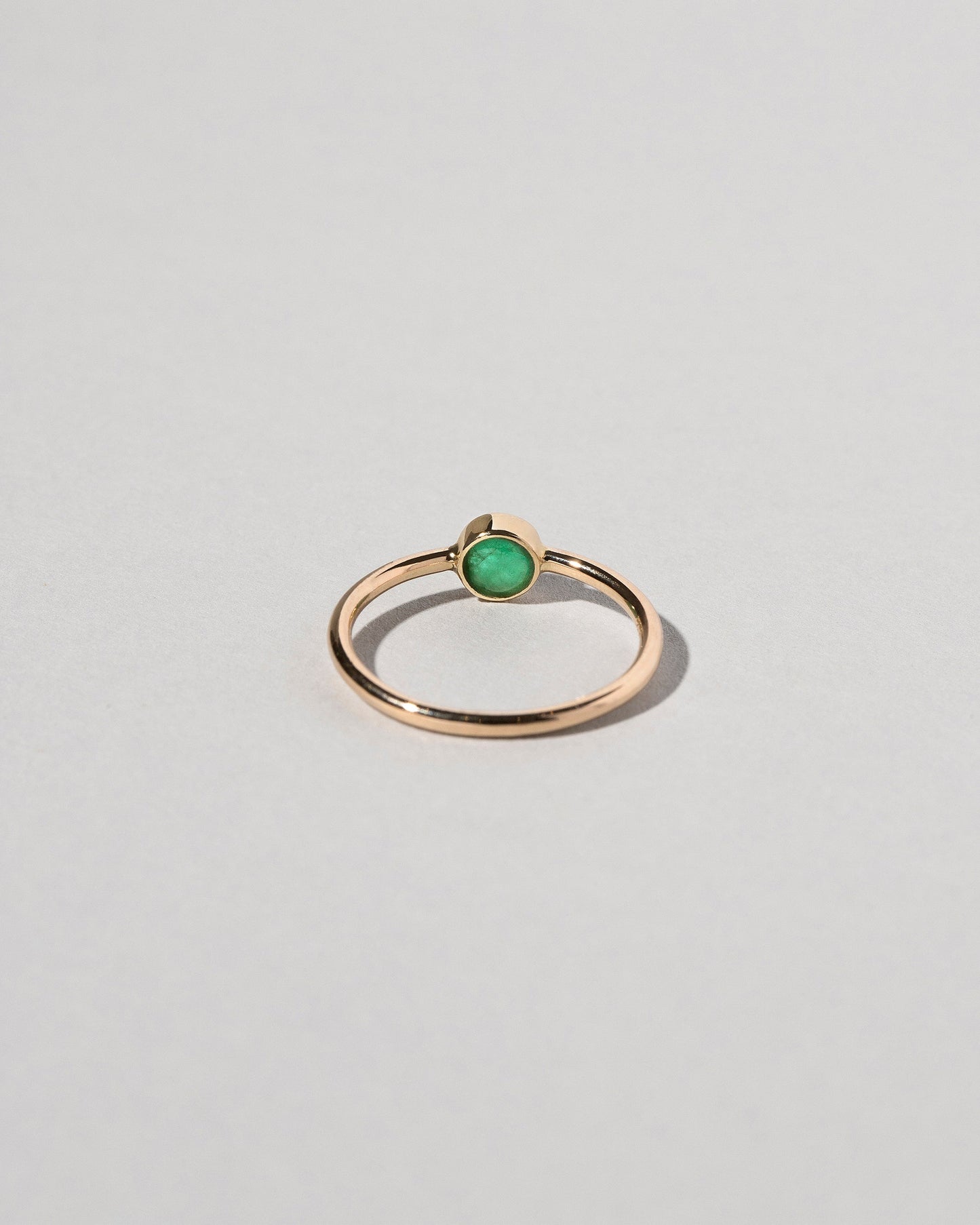 Birthstone Ring on light color background.