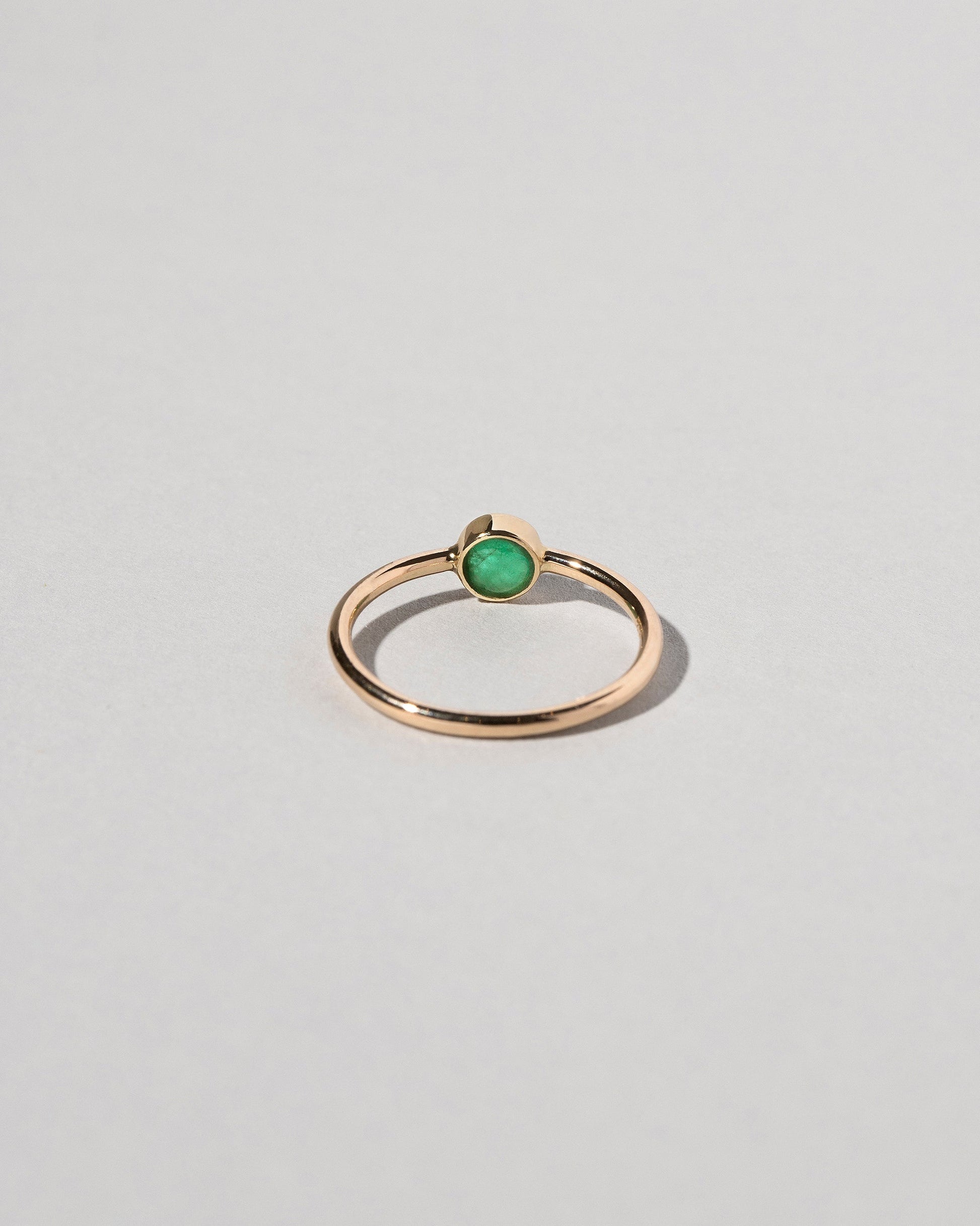  Birthstone Ring on light color background.