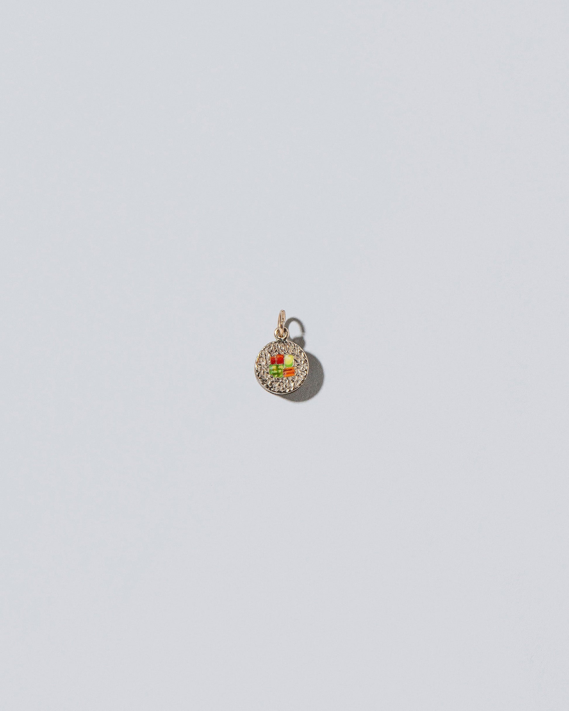 Sushi Charms on light color background.