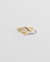Aidos Ring on light color background.