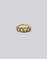 Full Circle Ring on light color background.