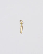 Solid Snap Pea Charm on light color background.