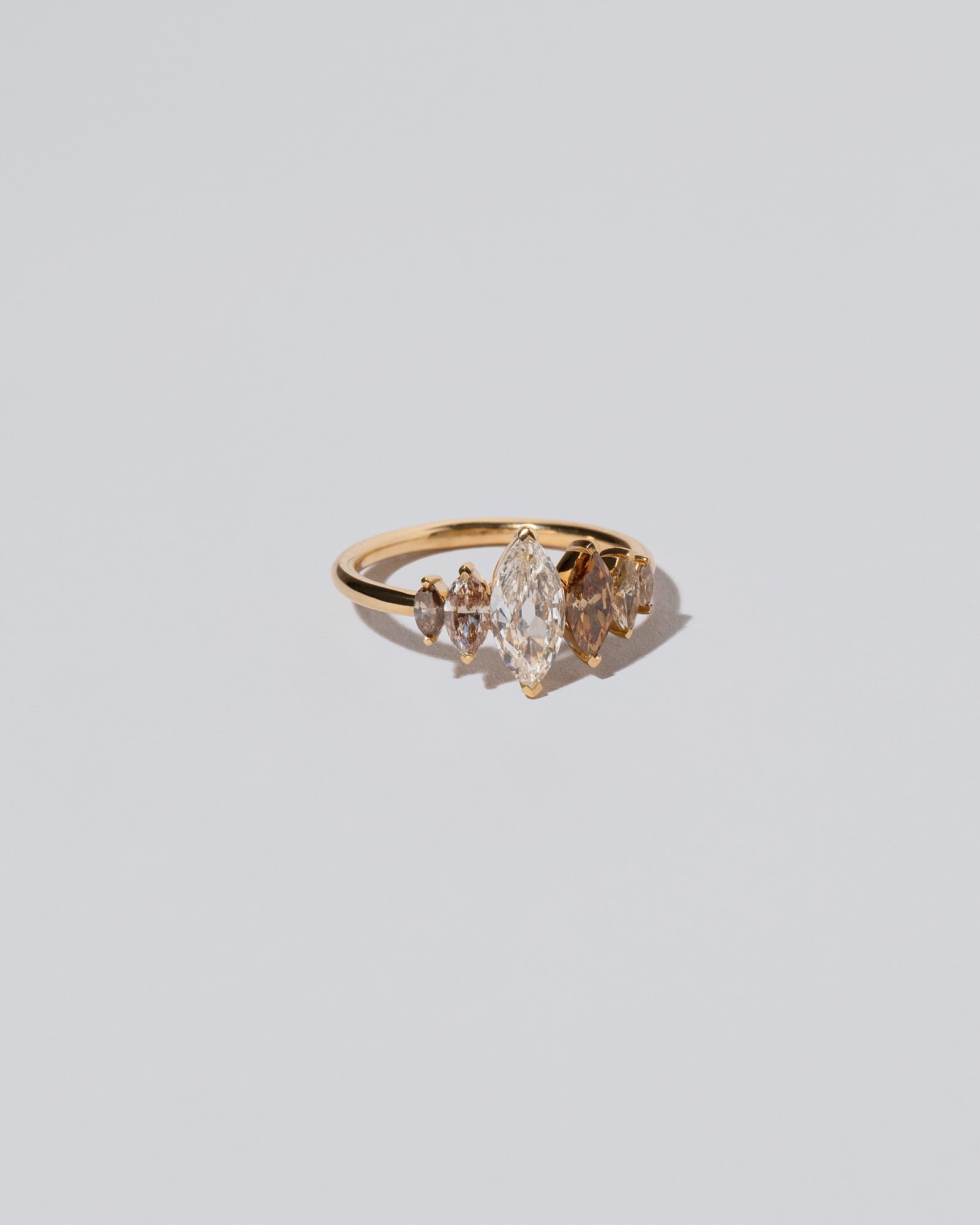 Hydnum Ring on light color background.