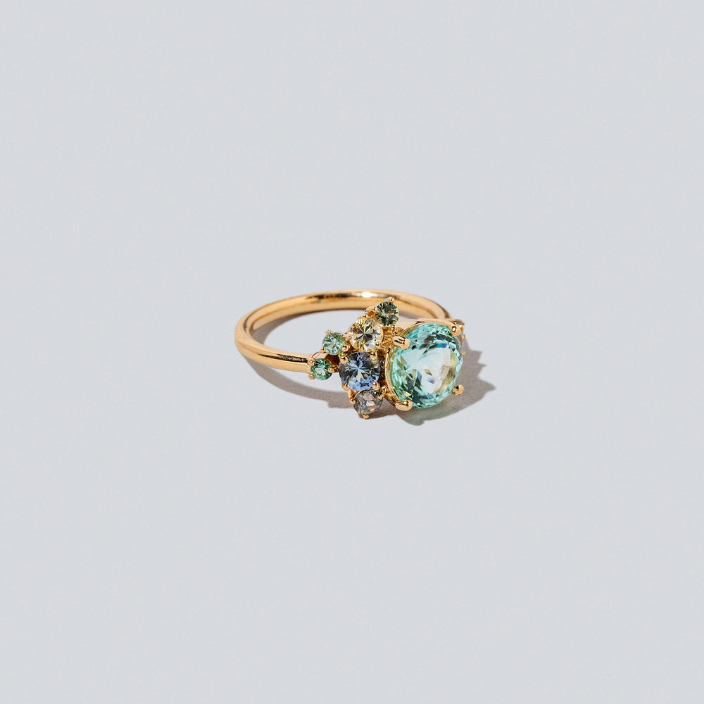 product_details::Vega Ring - Tourmaline on light color background.