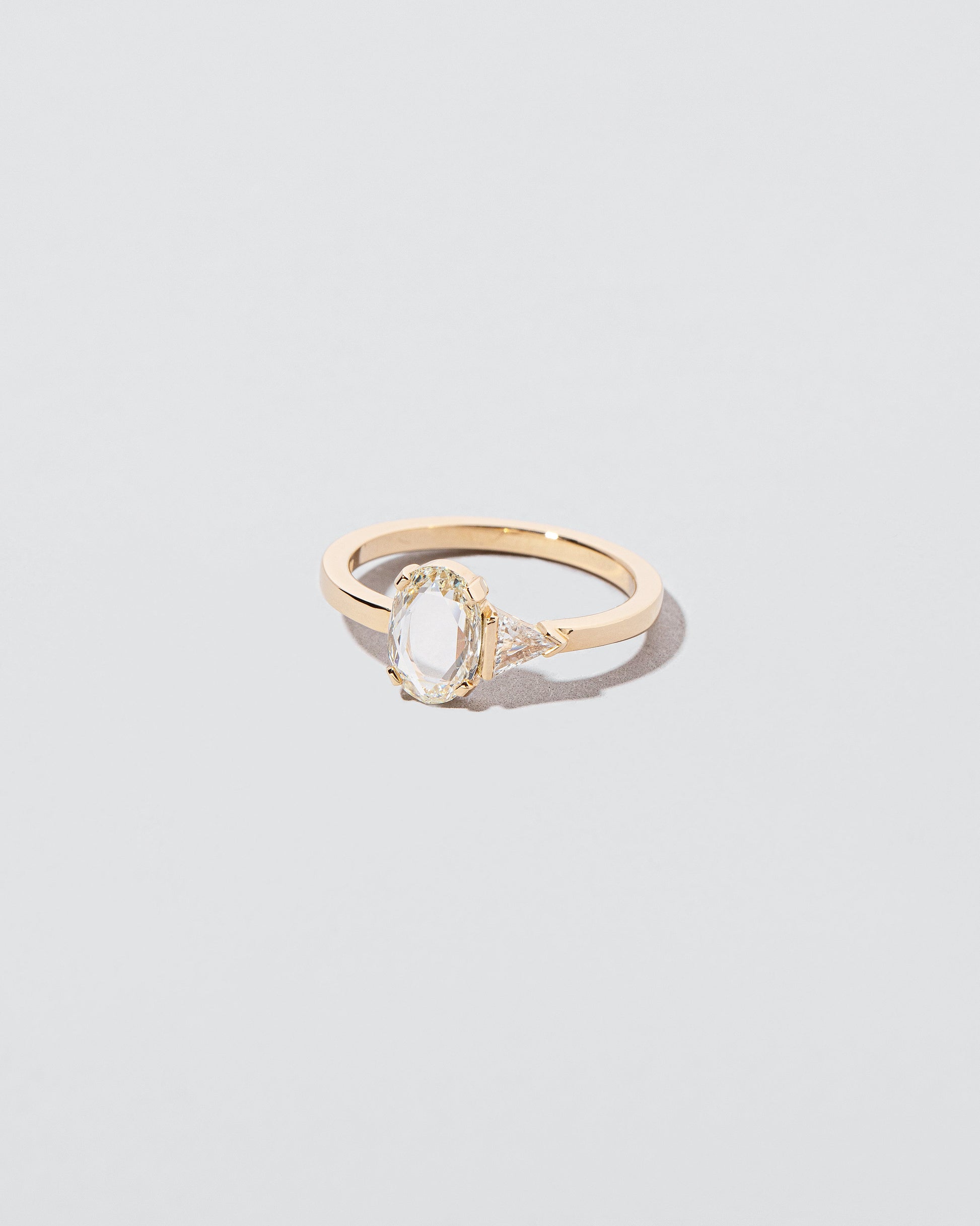 Thick & Thin Ring on light color background.
