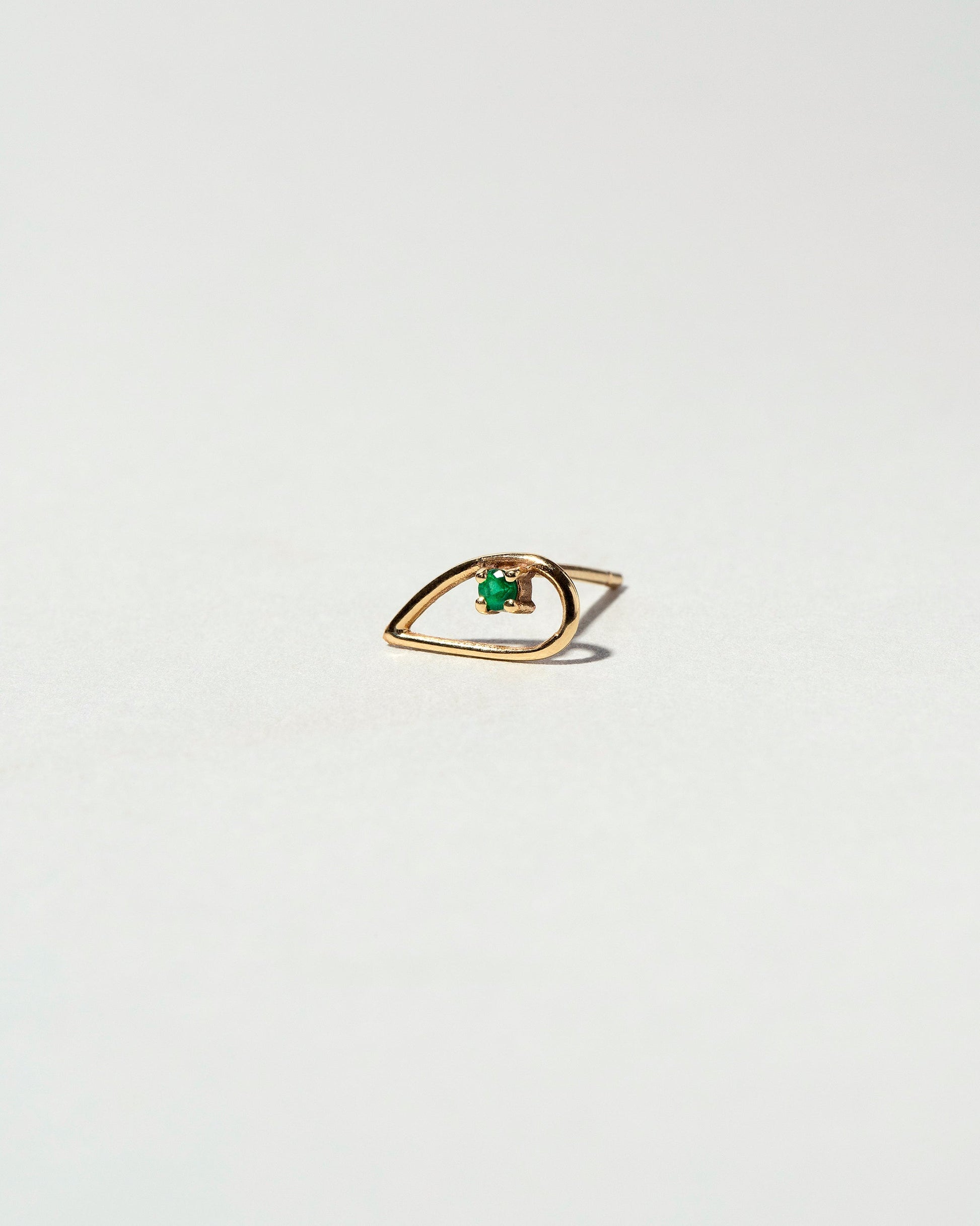 Sun Drop Single Stud on light color background.