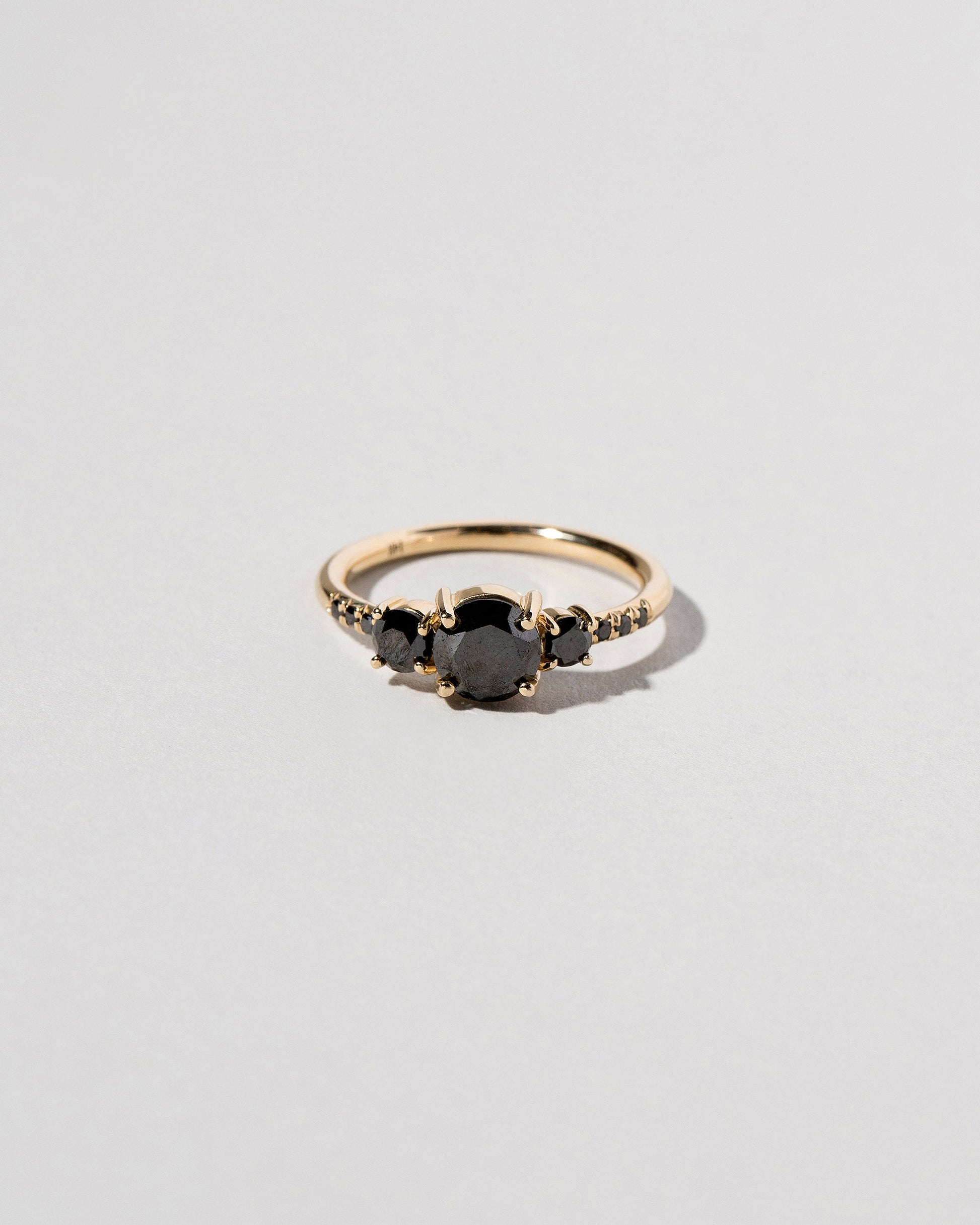 Orion Ring - Black Diamond on light color background.