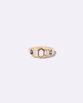 Combination Ring on light color background.