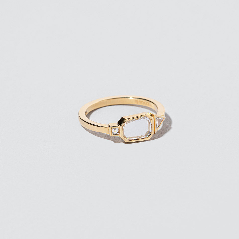 product_details:: Reflection Ring on light color background.