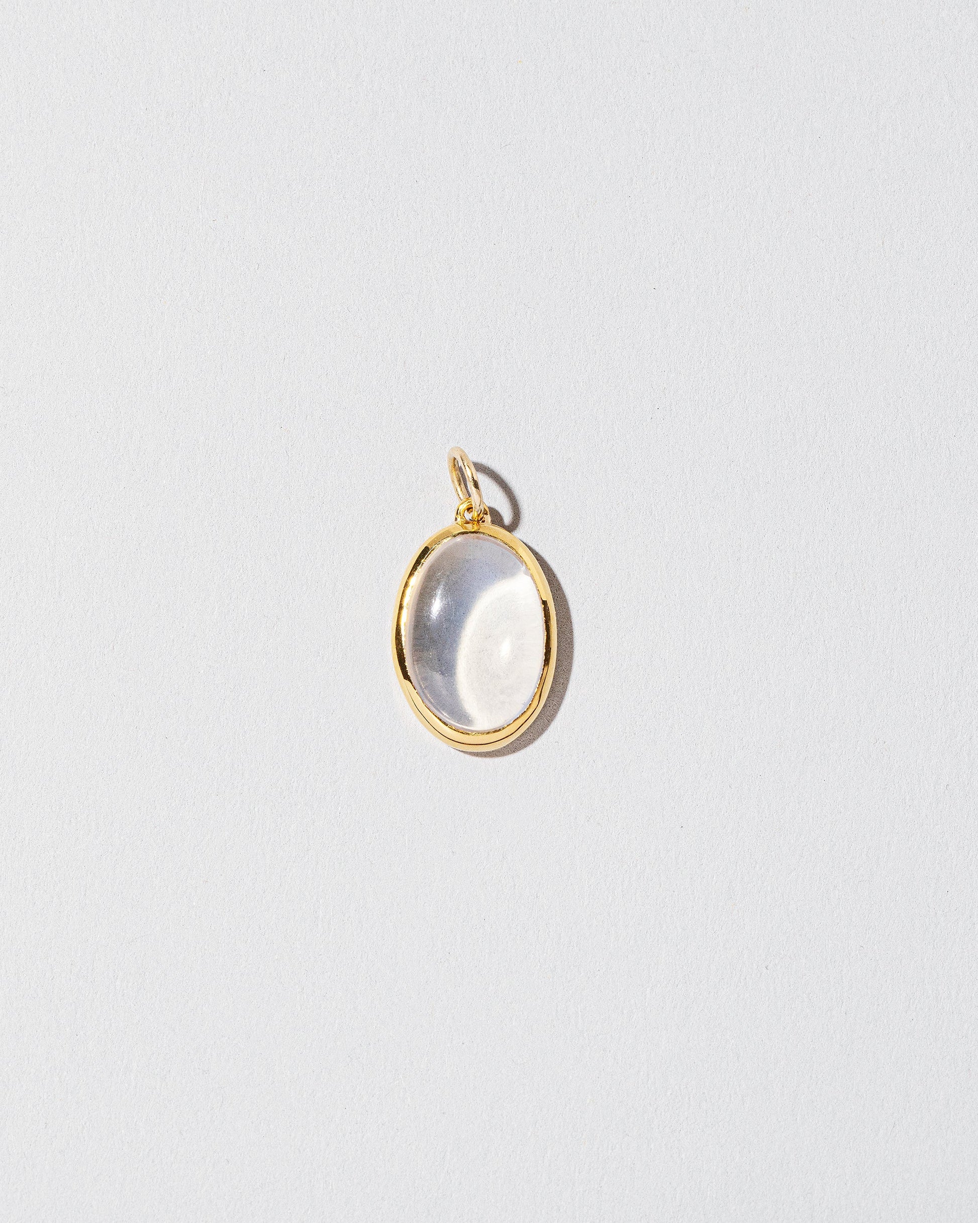 Moonstone Pendant on light color background.