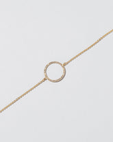 Spring Bracelet on light color background.