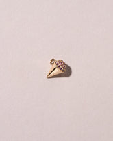 Sno Cone Charm - Sour Grape on light color background.