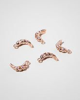 Shrimp Cocktail Charm on light color background.