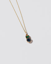 Positive Energy Necklace on light color background.