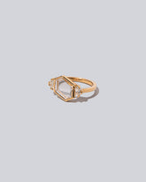 Product photo of the Sonnet Ring on light light color background.