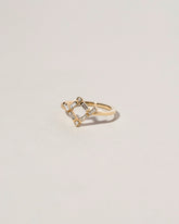 Deco Baguette Ring on light color background.
