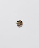 Spiral Earring Single Stud on light colored background.