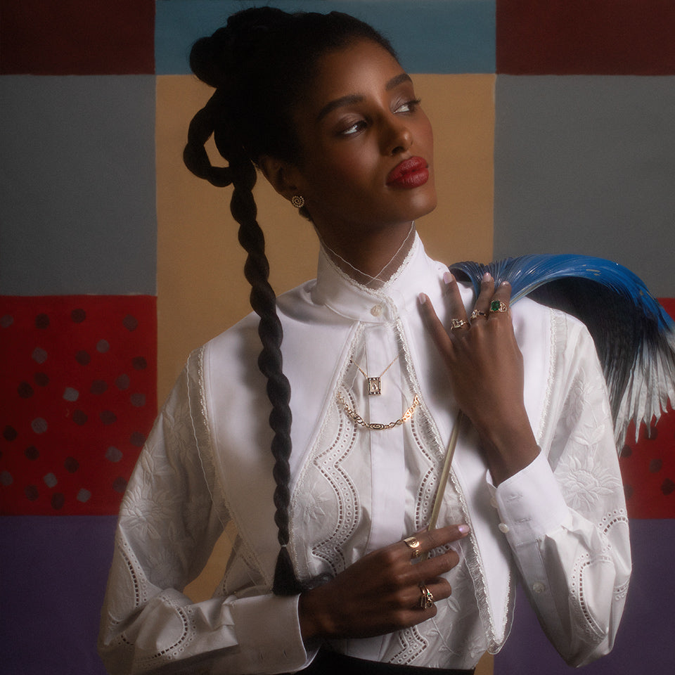 product_details::Styled photo featuring Cosmic Realm Ring
