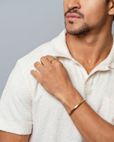 Loop Bracelet on model.