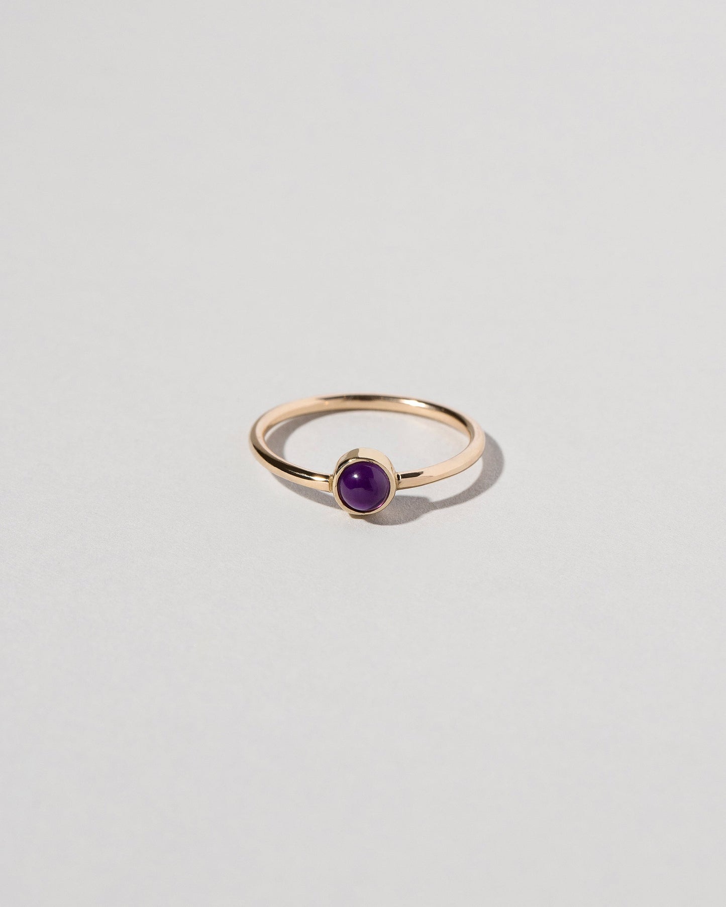  Birthstone Ring on light color background.