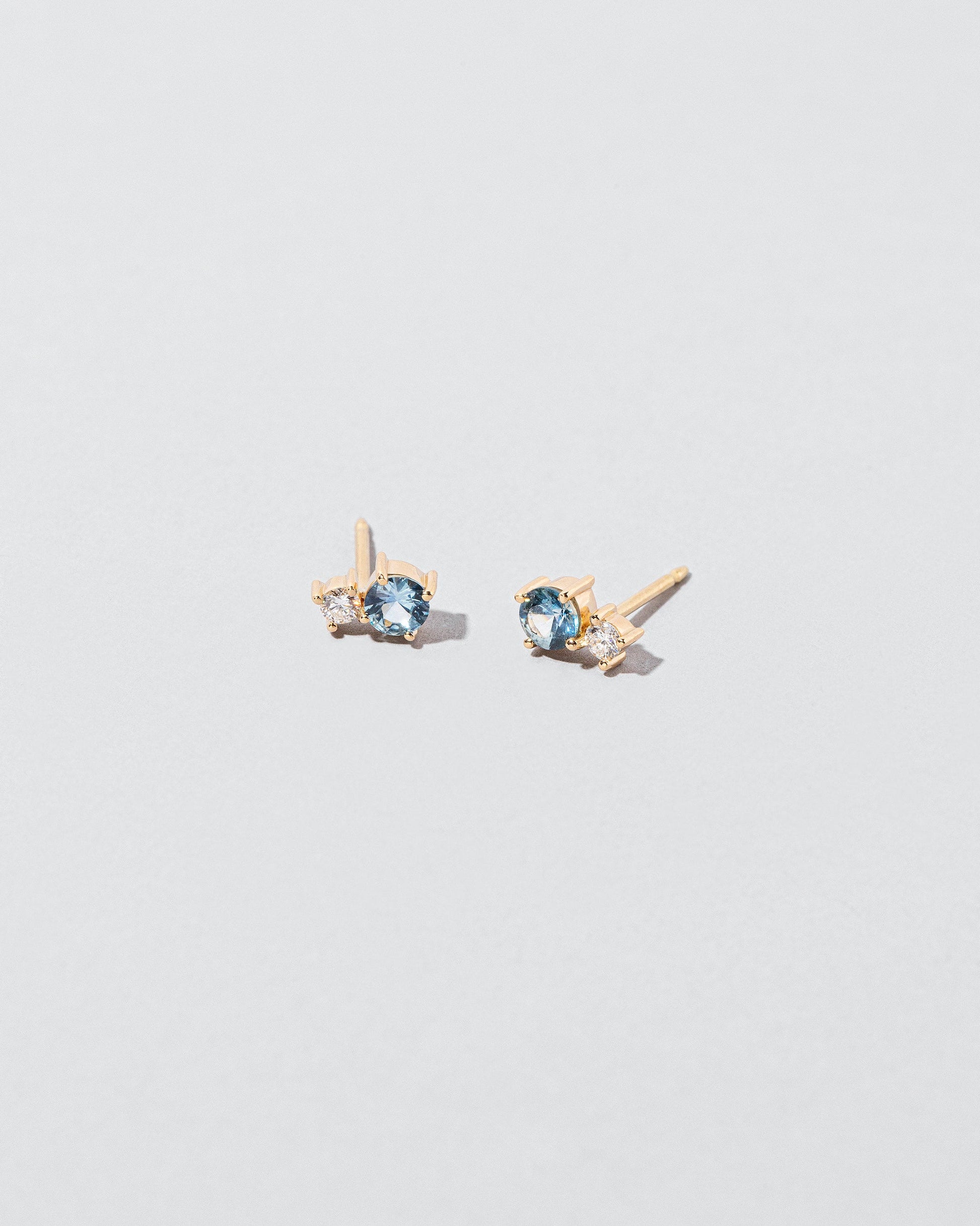 Aster Earrings on light color background.