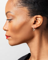 Tiny Loop Hoops on model.