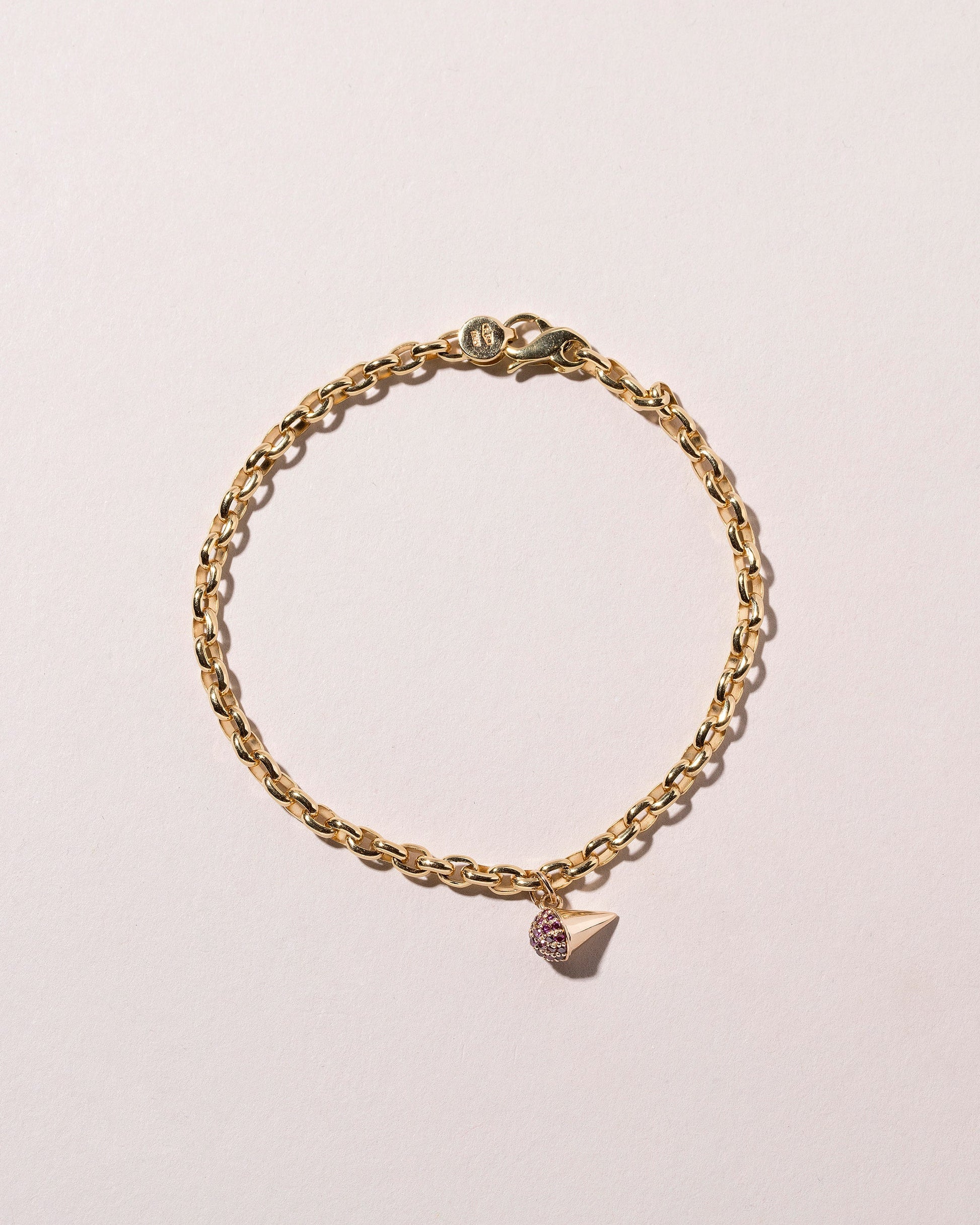 Sno Cone Charm - Sour Grape on light color background.