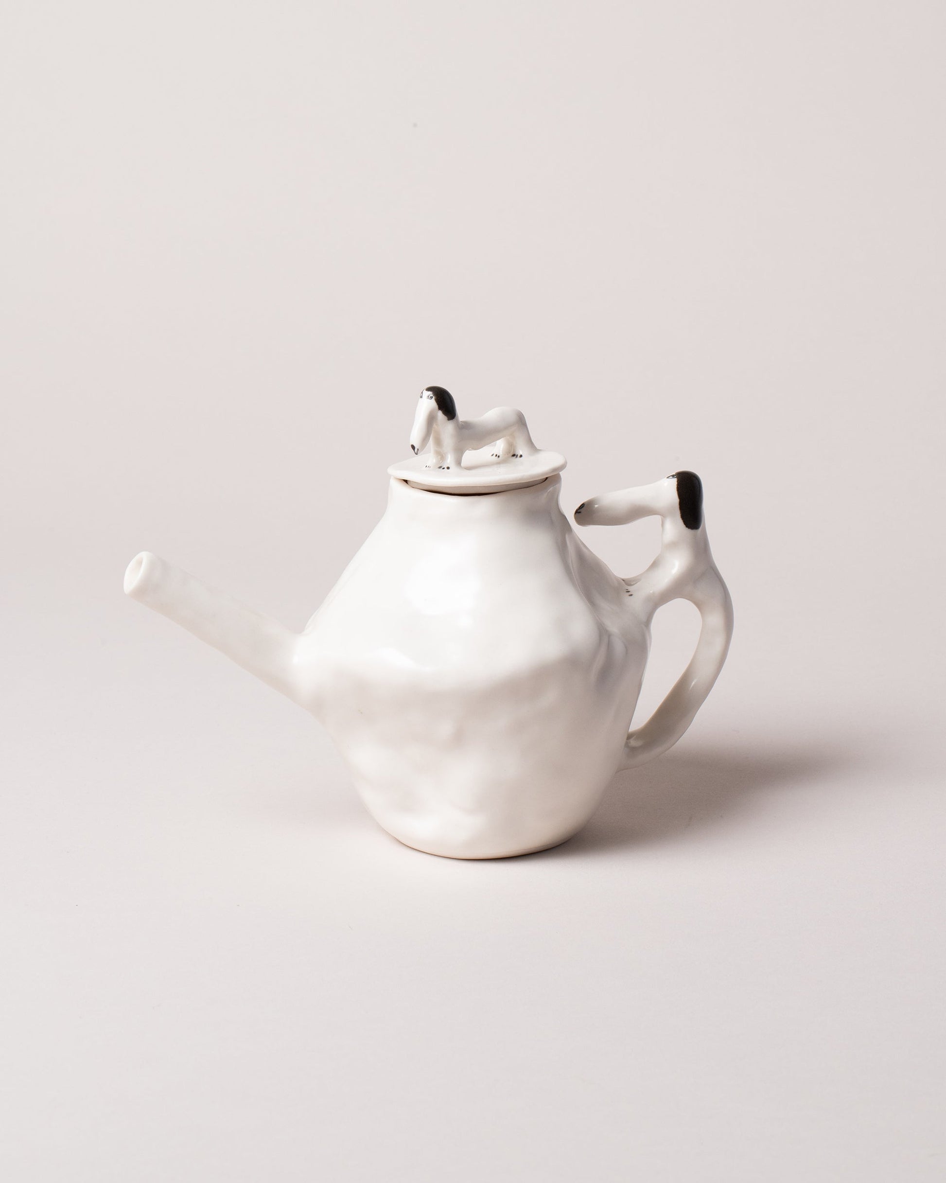 Eleonor Boström Plain Coffee Pot Dogs on light color background.