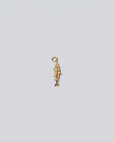 Fish Charm - Solids on light color background.