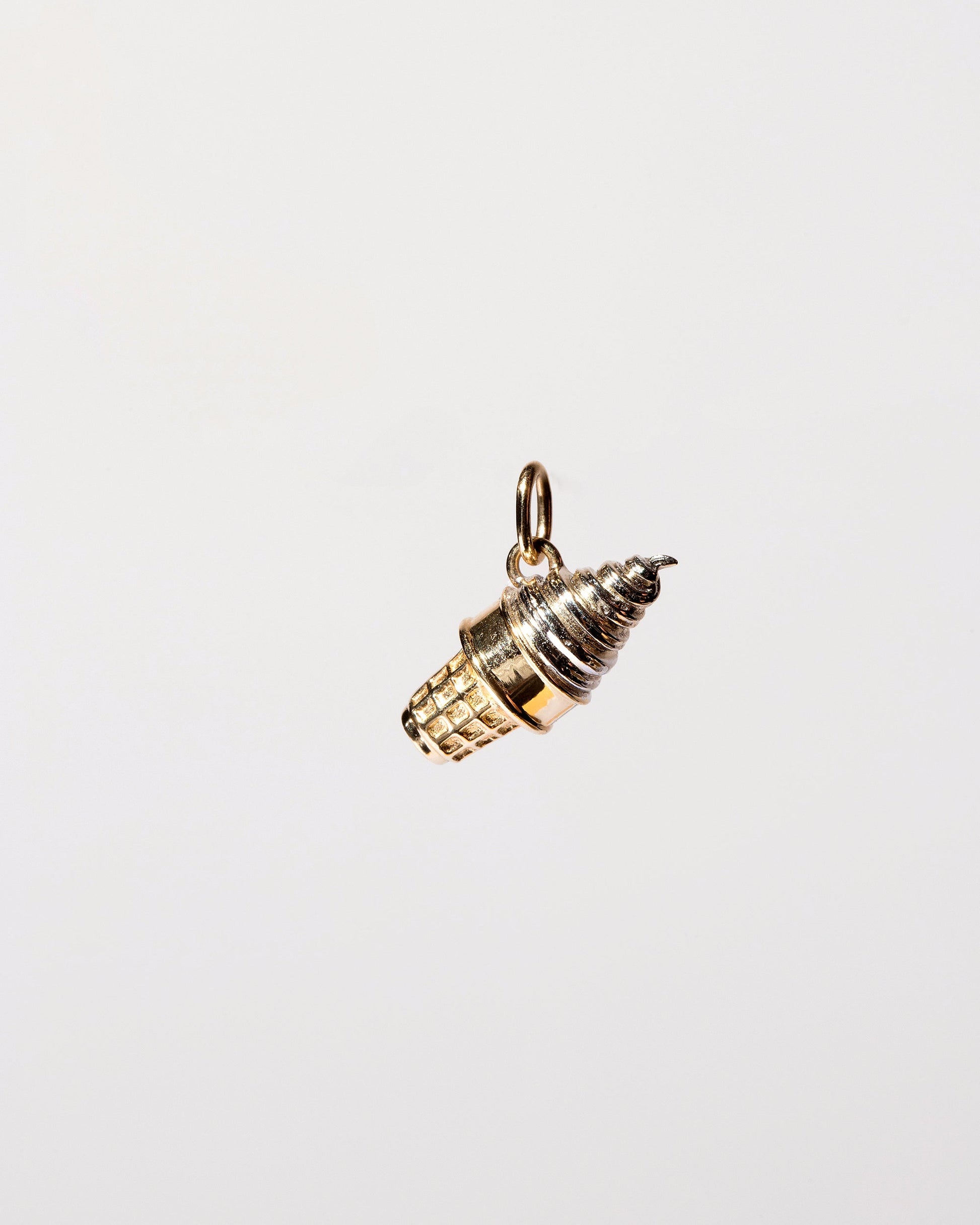 Vanilla Soft Serve Charm - Final Sale on light color background.