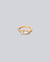 Ode Ring on light color background.