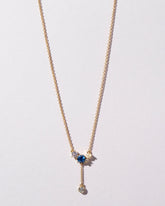 Aster Necklace on light color background.