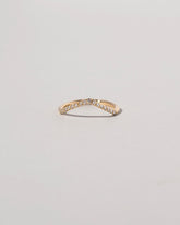 Luna Peak Band - Pavé on light color background