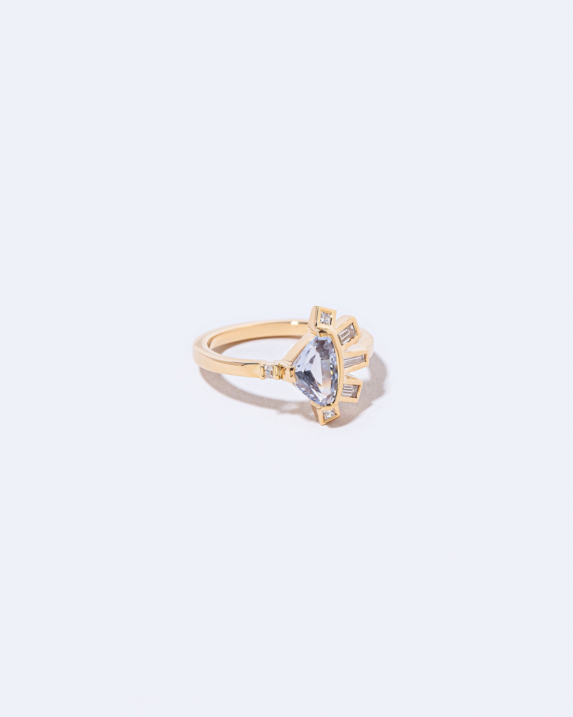 Hitchen's Ring on light color background.