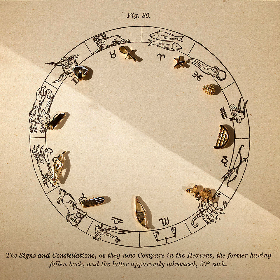 product_details::Styled photo featuring Golden Twist Single Stud