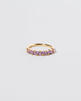 Eleven Trillion Ring - Lavender Sapphire on light color background.