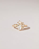 Love Ring on light color background.