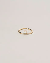 Stacked Ring - Opal on light color background.