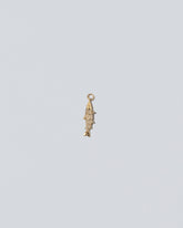 Fish Charm - Diamonds on light color background.