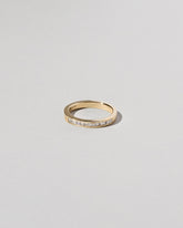 Channel Set Band - Diamond on light color background.