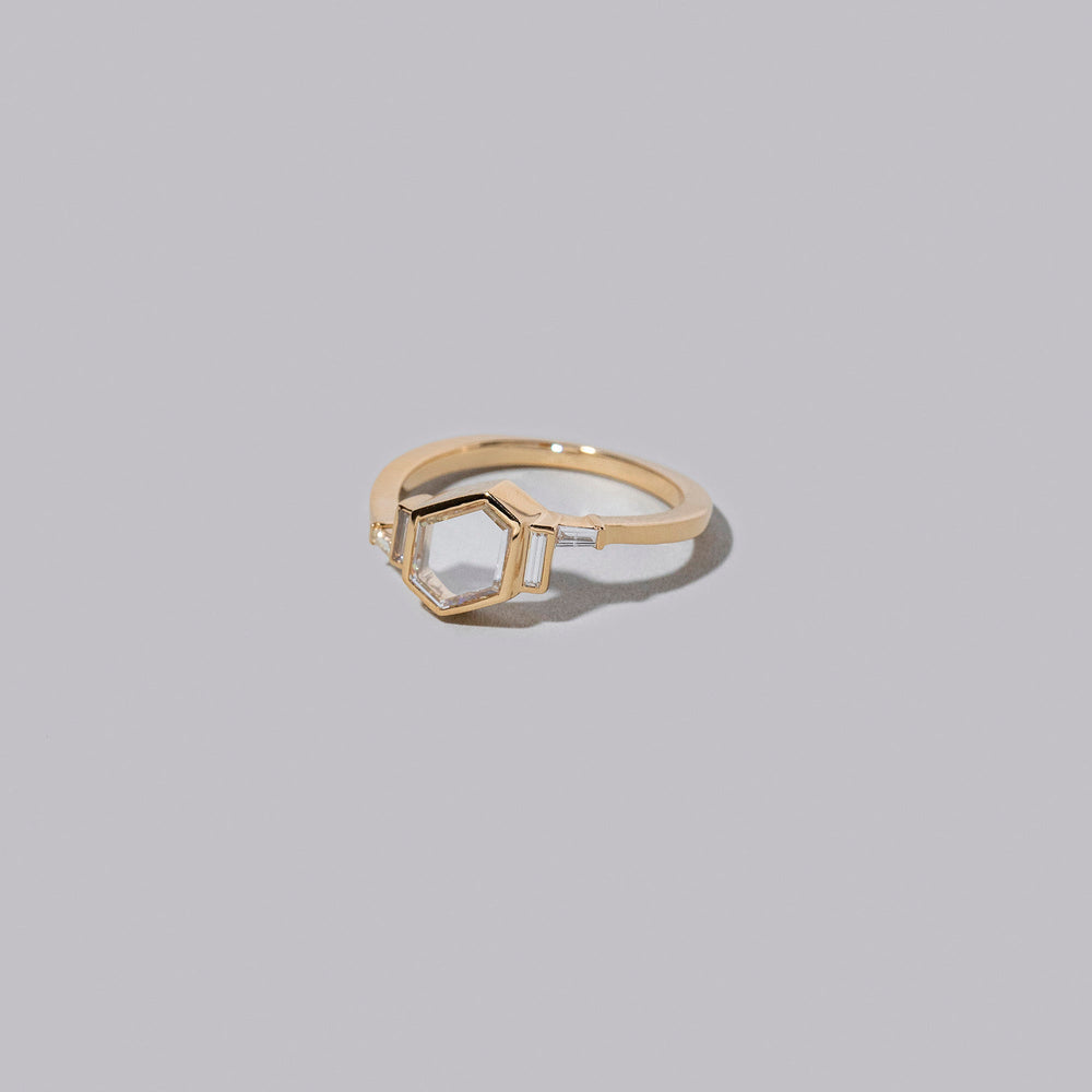 product_details::Closeup details of the Kerid Ring on light color background.