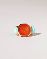 Courage Ring on light color background.