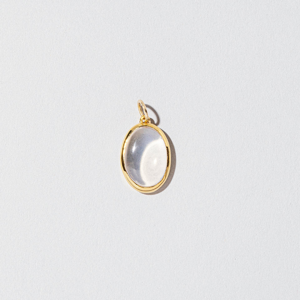 product_details:: Moonstone Pendant on light color background.