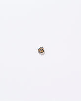 Spiral Earring Single Stud on light colored background.