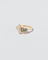 Transcendence Ring on light color background.
