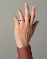 Triangle Notch Band - 3mm on model.