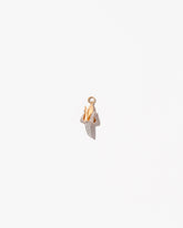 Banana Charm - Peeled on light color background.