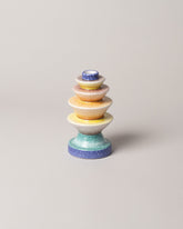 Mazzotti 1903 Venice Candle Holder on light color background.
