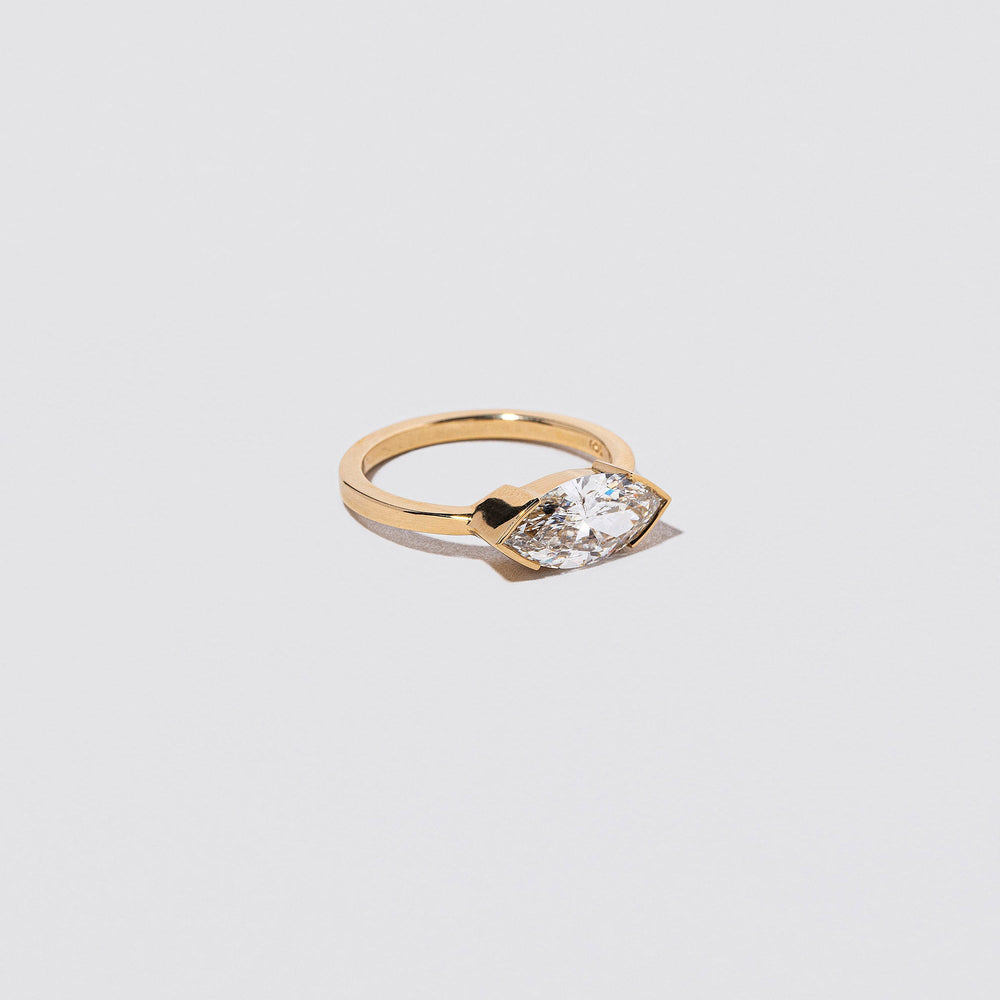 product_details::Closeup details of the Get Together Ring on light color background.