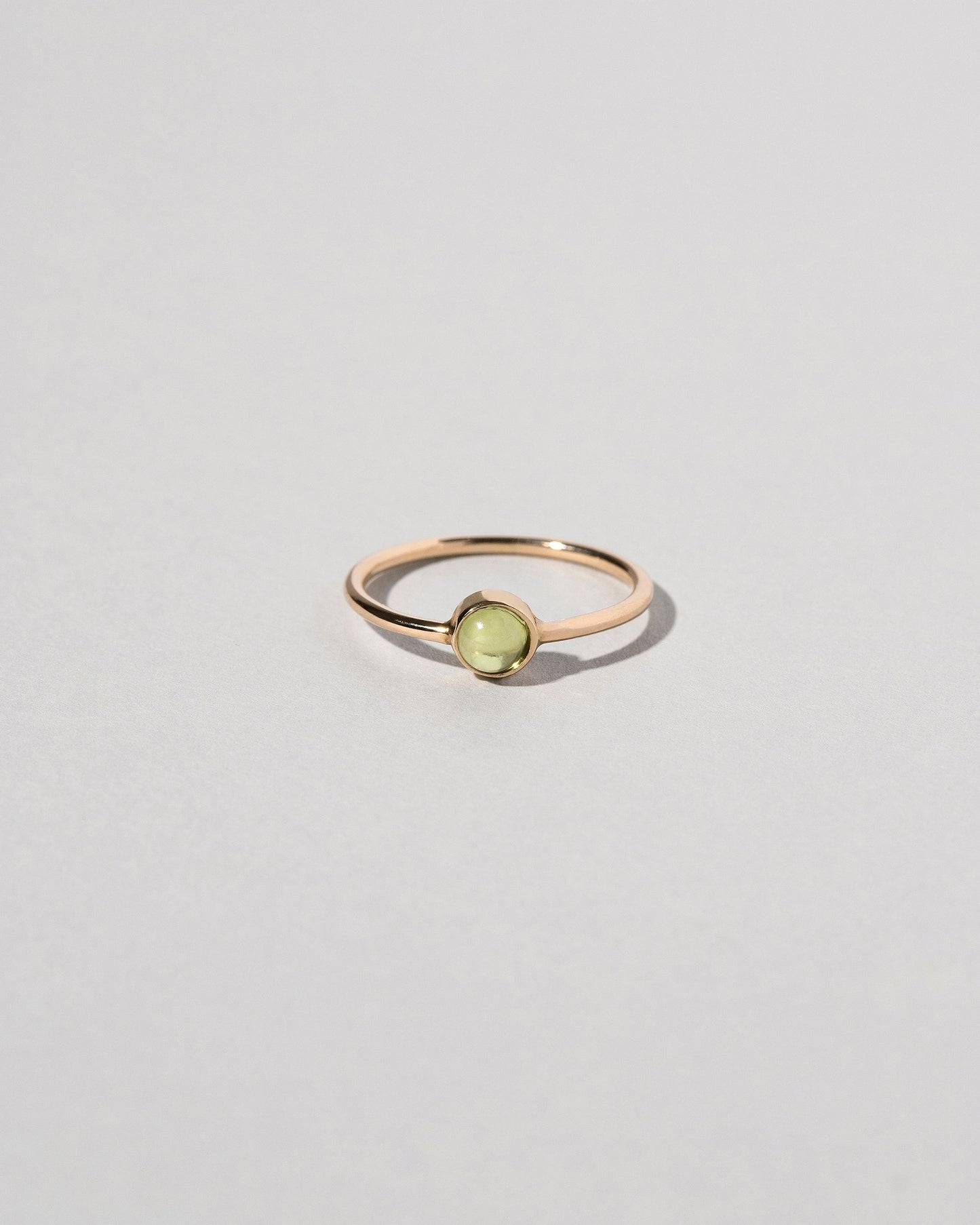  Birthstone Ring on light color background.